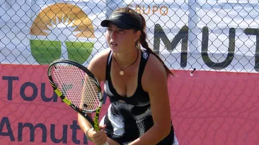 Maria Sara Popa, aproape de victoria carierei cu un fost număr 56 WTA. Cum s-a încheiat meciul