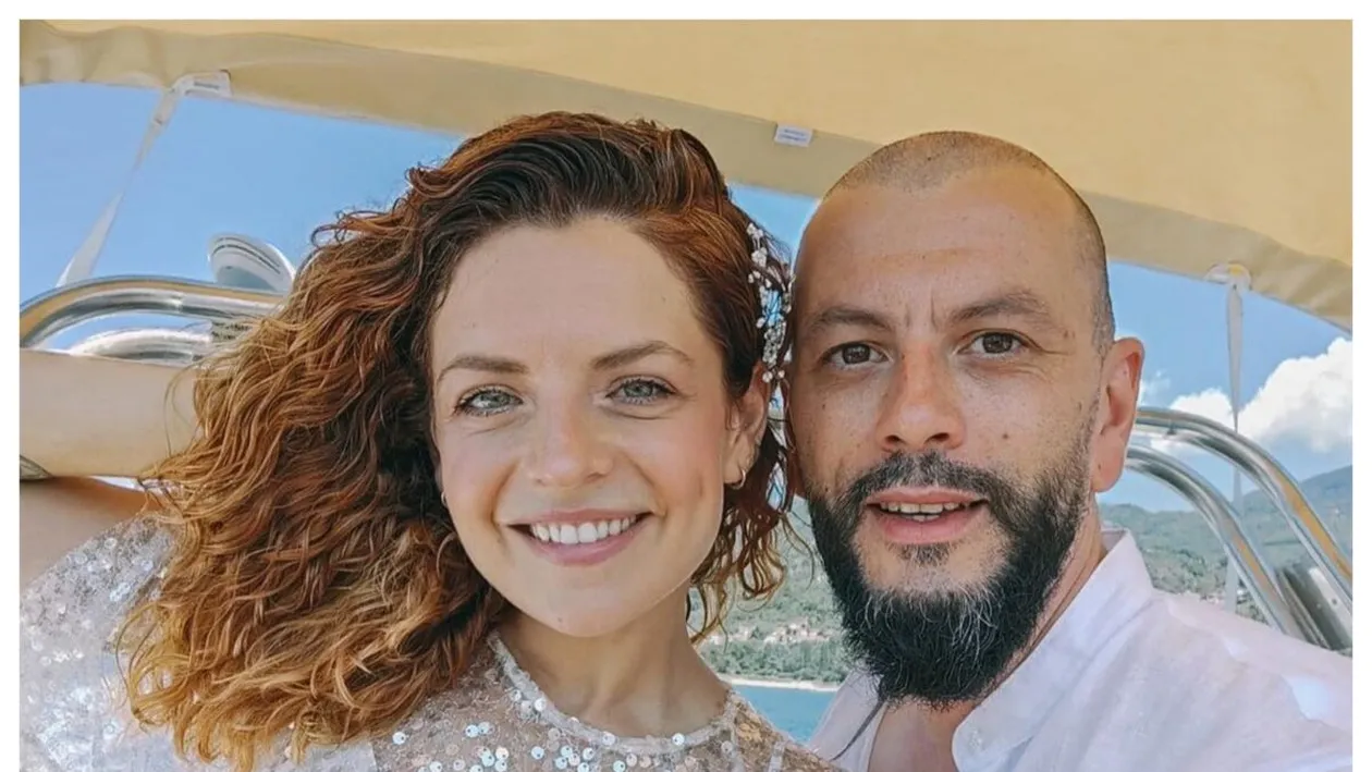Vichi Răileanu și Adrian Ștefănescu s-au căsătorit! Primele imagini de la nunta actriței