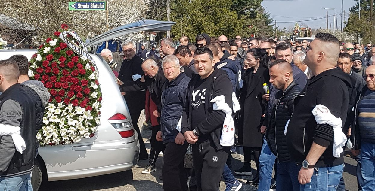 Nicu Maharu a fost condus sâmbătă pe ultimul drum! A fost înmormântat la Ghimbați, județul Giurgiu