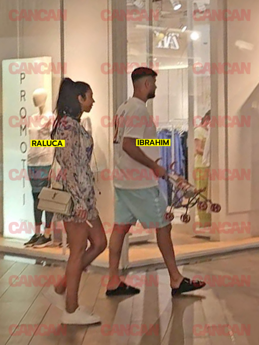 Raluca Pastramă și Ibrahim au ieșit în mall alături de fiica lor