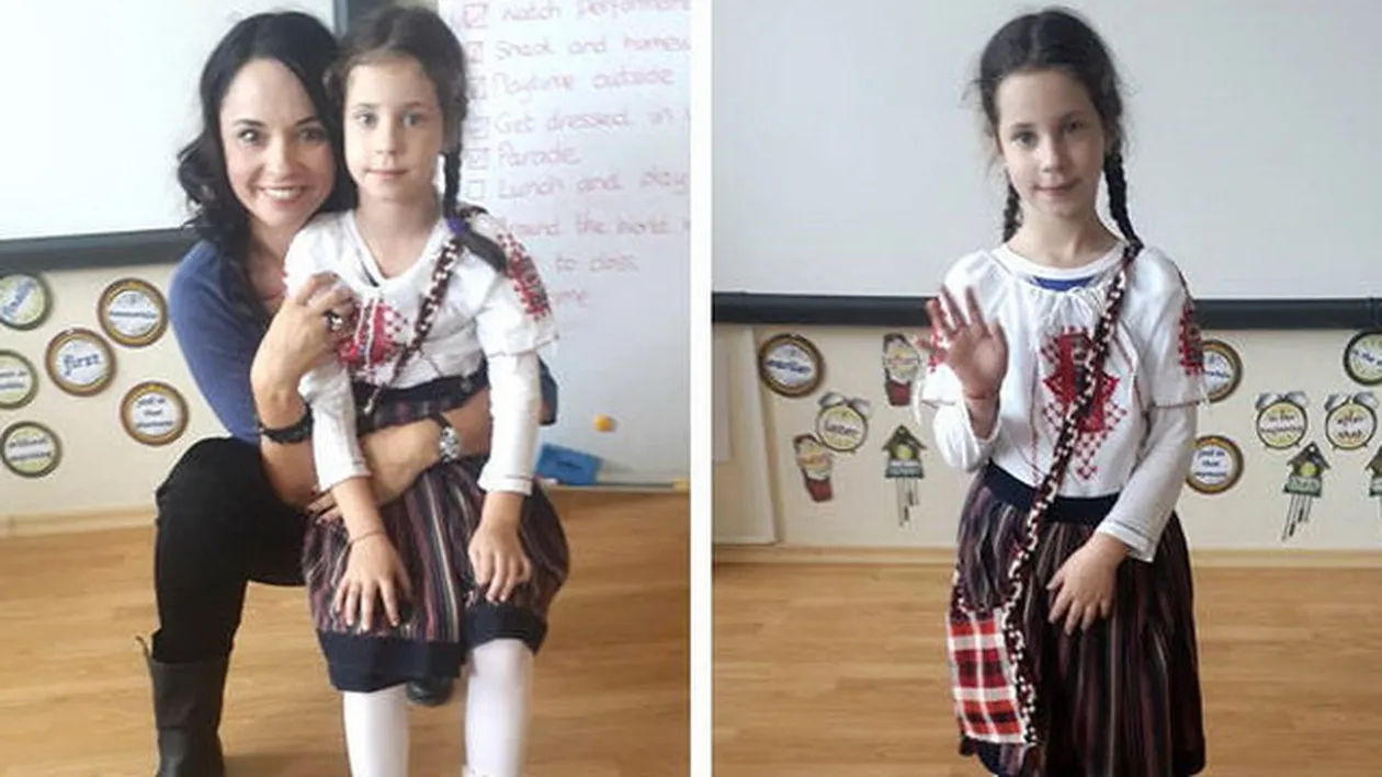 Andreea Marin este tare mandra de fiica ei! Inainte de a pleca in vacanta a trimis-o aici: Mami, vino si ia-ma acasa!