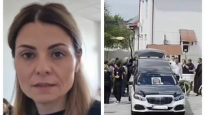Jale și durere la înmormântarea Silvanei Dogaru. Profesoara din Craiova, condusă pe ultimul drum