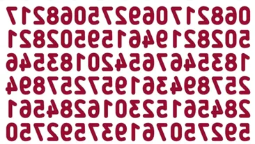 TEST IQ | Doar 1 dintre 10 oameni poate găsi numărul 523 în maximum 15 secunde