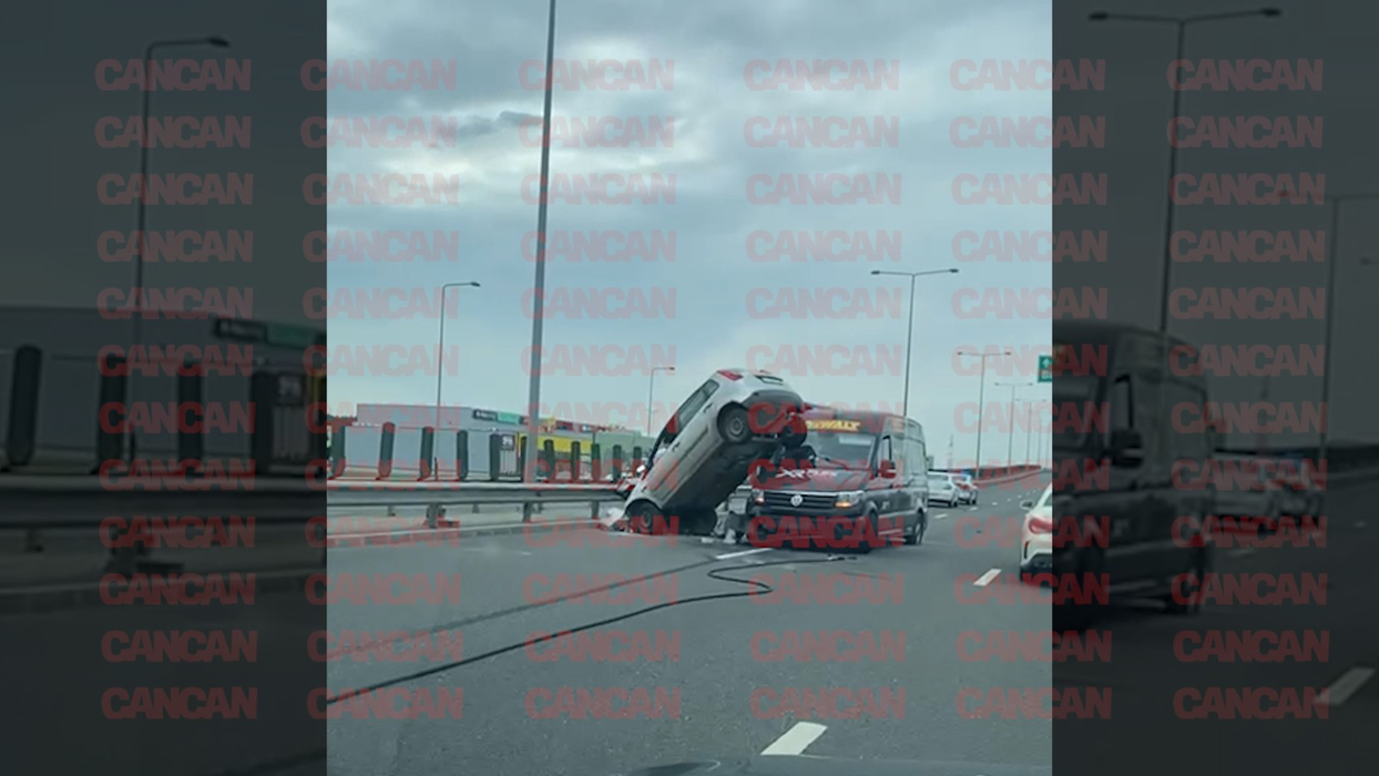 Accident spectaculos pe Autostrada București-Ploiești în zona Pipera | FOTO și VIDEO