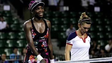 Simona Halep a distrus-o pe Venus Williams! Sportiva din SUA nu a avut nicio șansă