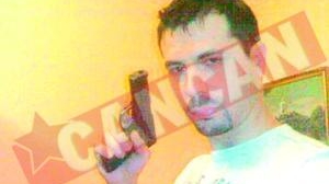 "Mascatul" pistolar, vanat de politie