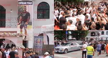 Nebunie totală acasă la Ciprian Pian, la aducerea trupului neînsuflețit. Ce s-a întâmplat în momentul în care dricul a apărut