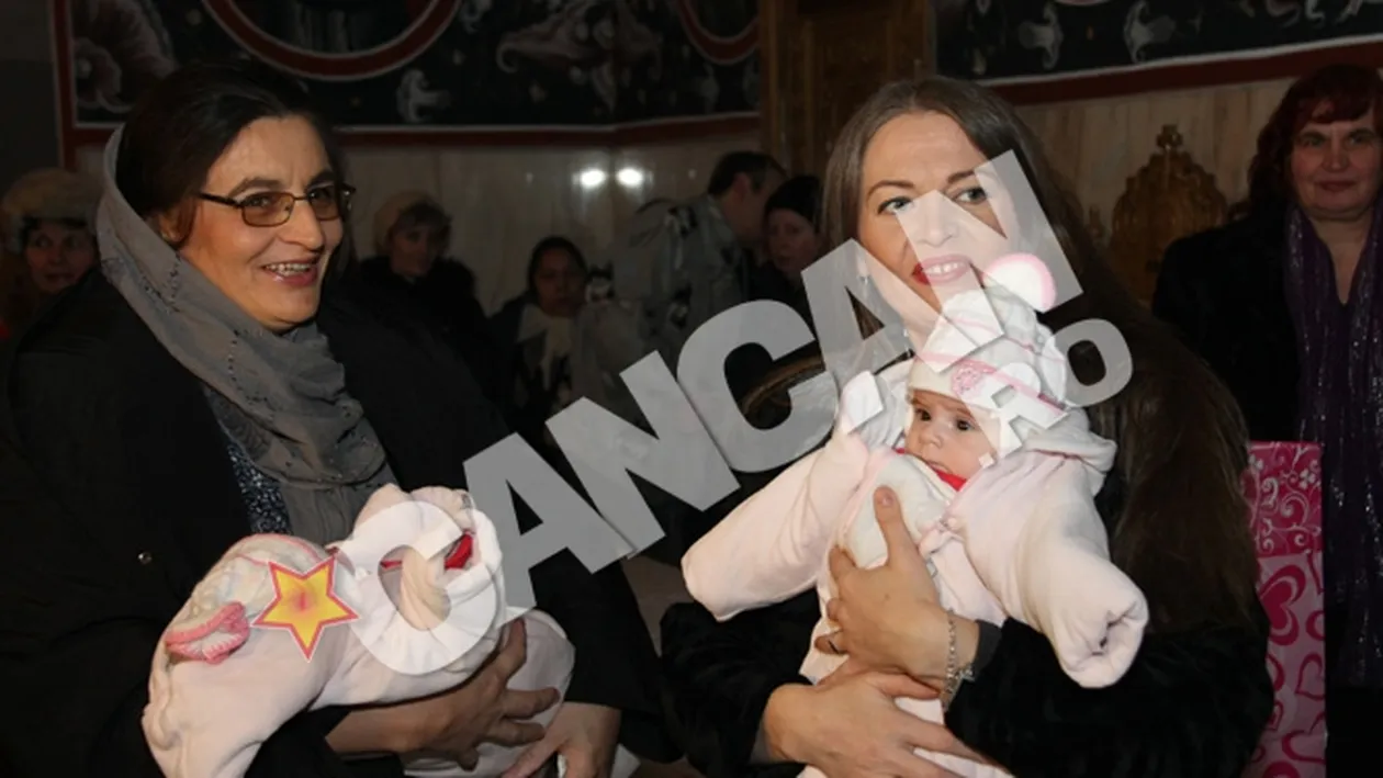 Gemenele maicutei au fost botezate! Stefan Florescu, parintele spiritual al Anei Ecaterina si al Mariei Nectaria!