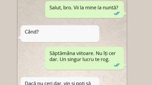 BANCUL ZILEI | "Salut, bro! Vii la mine la nuntă?"