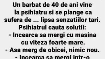 BANCUL ZILEI | Criza bărbaților de 40 de ani