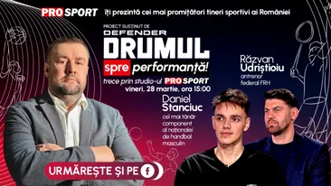Emisiunea „Drumul spre performanță”, vineri, 28 martie, de la ora 15.00. Mai este handbalul sport național?