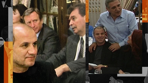 Imagini de la petrecerea care a zguduit Capitala, cu Becali, Copos și Borcea în frunte. Milionarii României, la aceeași masă, în aceeași noapte + Cum a “comis-o” Hagi