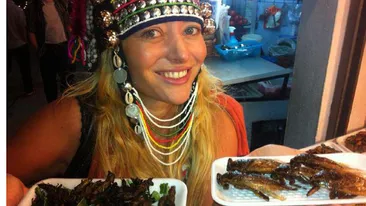 Ce dezgustator! Delia Matache a mancat gandaci pane la micul dejun!