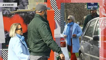 Mirela Vaida & soțul țin aprinsă “flacăra iubirii”. Cum am fotografiat-o pe prezentatoarea de la “Acces Direct” la un prânz romantic înainte de emisiune