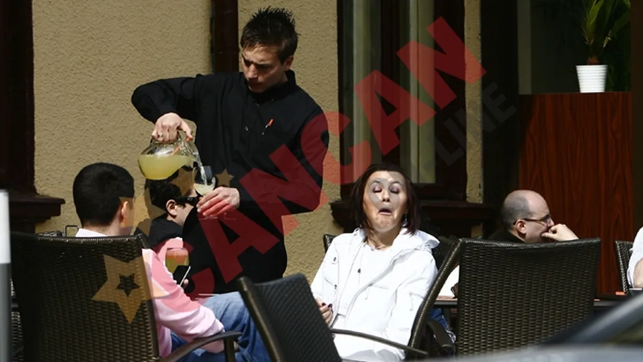 VIDEO Sotia lui Vlad Enachescu se tortureaza cu limonada