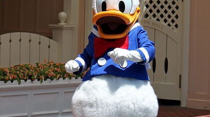 Scandal in lumea copiilor! Răţoiul Donald de la Disneyland, acuzat de rasism. Vezi cum e posibil aşa ceva