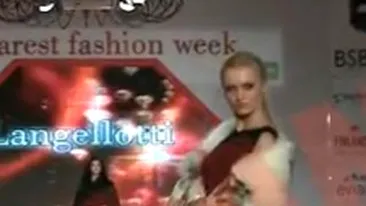 VIDEO Langellotti, la Bucharest Fashion Week