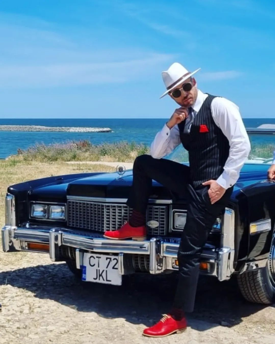 Dinu Maxer are în prezent o relație cu Magdalena Chihaia, de profesie dansatoare (Foto: Instagram)