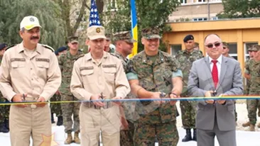 Heliport facut de americani la Constanta