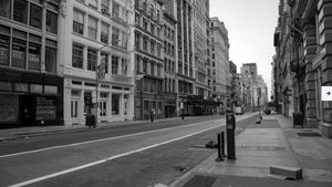 Imagini ireale de pe străzi. New York a devenit un oraș-fantomă de la izbucnirea pandemiei