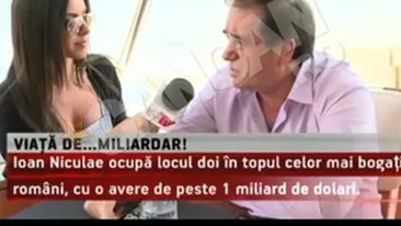 VIDEO Natalia Mateut, rasfatata de miliardarul Ioan Niculae pe iaht!