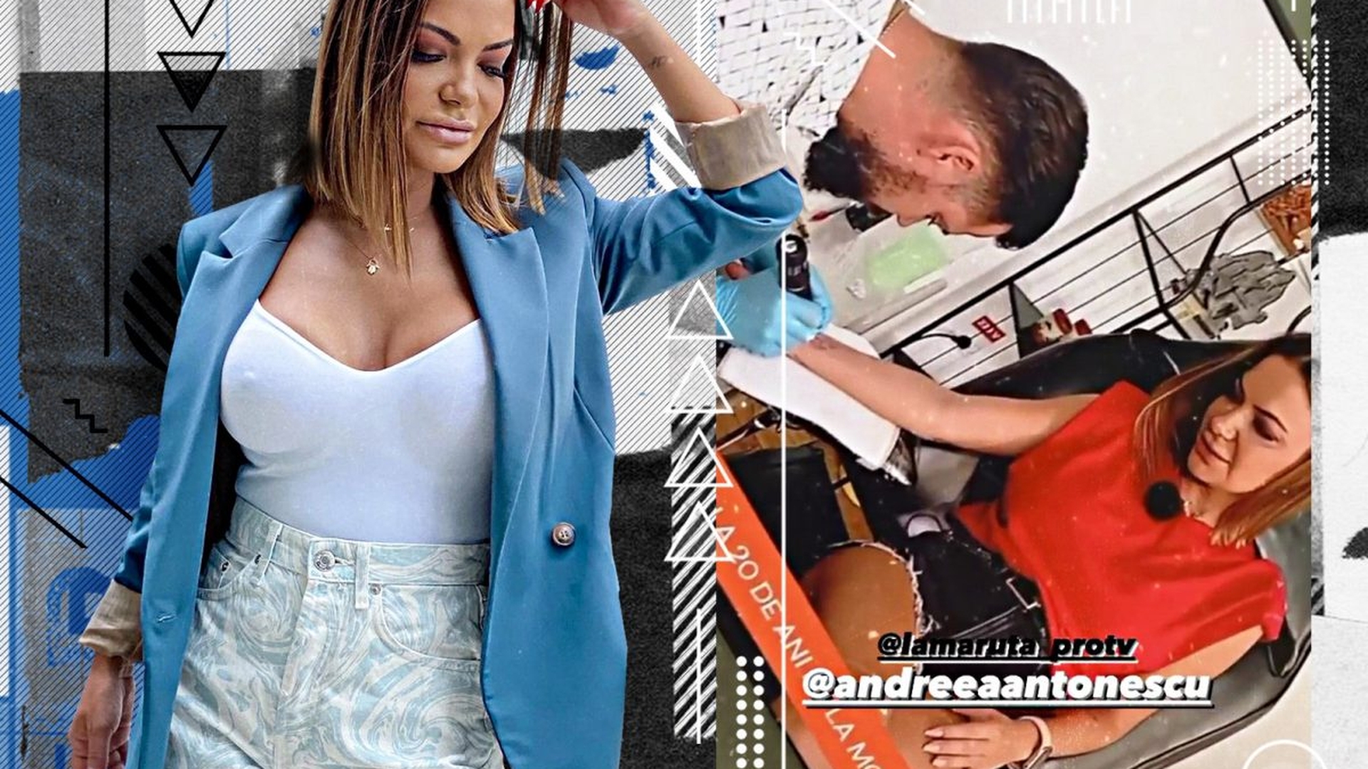 Andreea Antonescu are un nou tatuaj! Povestea emoționantă a numărului 57 de pe antebraț: ”Pentru el l-am făcut!”