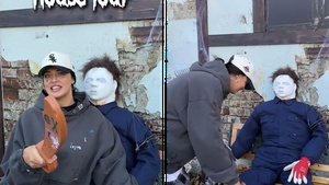 Cum și-a decorat Antonia casa de Halloween. Numai în filme vezi așa ceva!