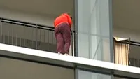 Groază la Constanța! O femeie a vrut să se arunce de la etaj!