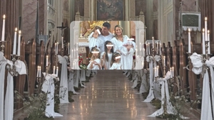 Laura Cosoi și-a creștinat cea de-a cincea fiică. Primele imagini de la botezul Ninei