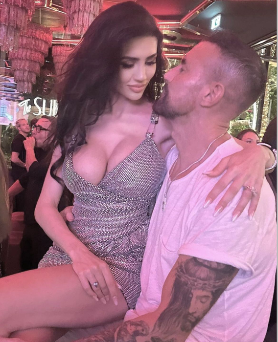 Philipp Plein și Andreea Sasu, apariție demnă de prima copertă. Foto: Instagram / Philipp Plein și Andreea Sasu