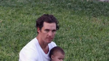 Matthew McConaughey a dat in mintea copiilor!