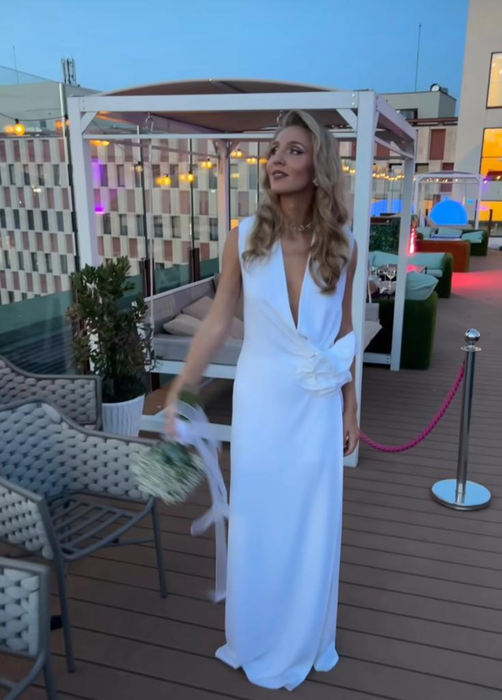 Ana Odagiu și Conrad Mericoffer au ajuns în fața altarului! Cei doi actori, nuntă cu fast. Primele imagini de la eveniment