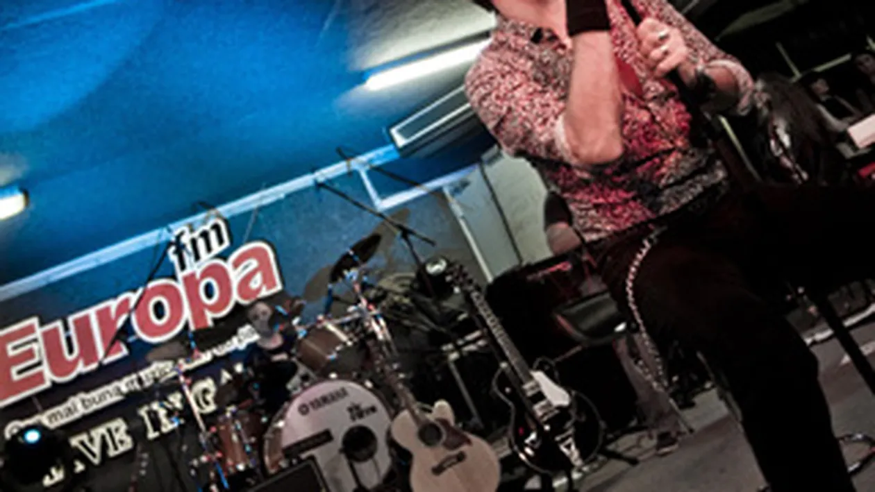 Stefan Banica a facut un show incendiar in garajul Europa FM