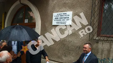 Doi ani de cand ne-a parasit Jean Constantin! Vaduva actorului a vorbit prima oara despre moartea lui, la dezvelirea placii comemorative!