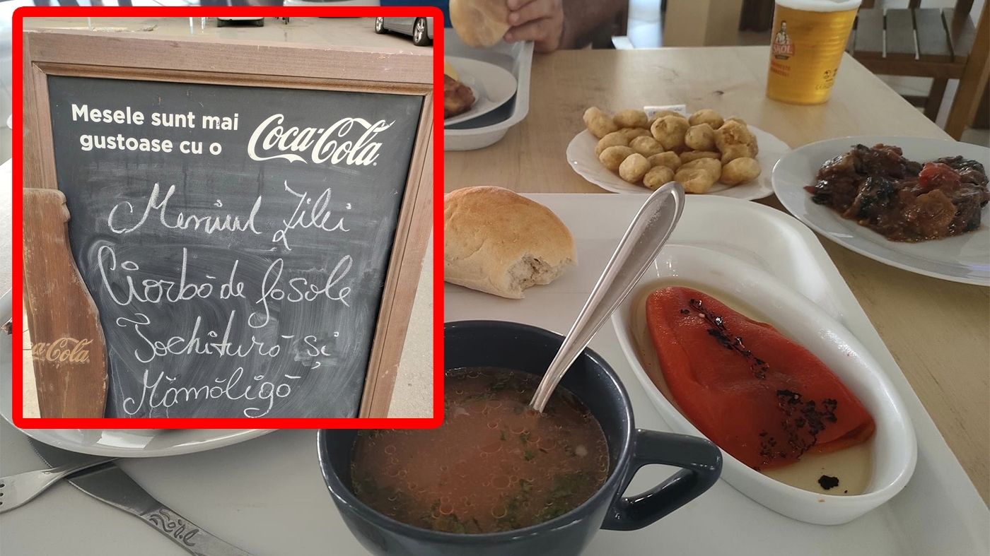 Nu este o eroare! Cu câți lei se vinde "meniul zilei" într-un restaurant din Mamaia