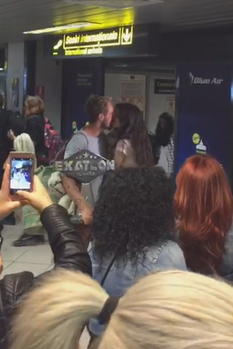 Cea mai emoționantă revedere de la Exatlon! Cum a reacționat Vladimir Drăghia când și-a văzut iubita și fiica la aeroport