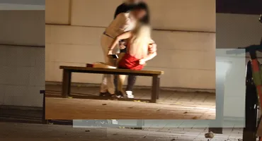 Scandal amoros după party-ul de la LOFT! Așa ceva rar ai mai văzut. Și-a “bombardat” iubitul cu geanta și cu…