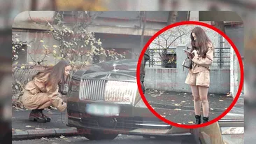 Nu e o scenă din James Bond! Cati Vijelie a scos Rolls Royce-ul de jumătate de milion de euro în oraș