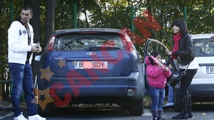 Spadacio si-a scos familia in Herastrau