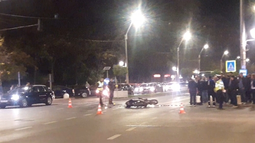 Accident grav pe Brâncoveanu! Un motociclist a fost călcat de o mașină