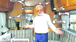 Un presedinte de club doarme in rulota