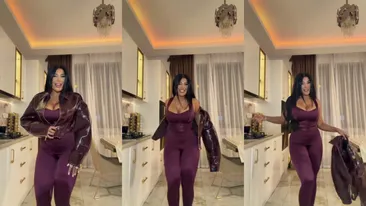 Marymar nu se uită la bani! Câte mii de lei costă geaca în care iubita lui Tzancă Uraganu și-a arătat noua siluetă