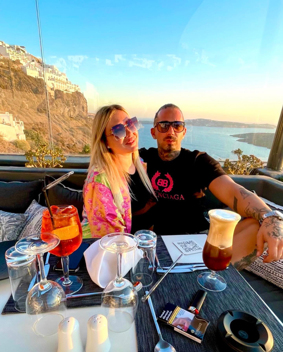 Cornel Oană și-a cerut iubita în căsătorie, în Santorini / Sursă foto: Facebook