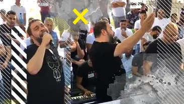 Florin Salam a cântat la căpătâiul unui mort, iar fiul răposatului l-a îngropat în bani. Atenție, imagini uluitoare!