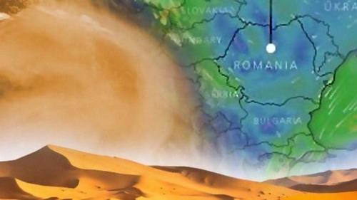 ANM a anunțat când ajunge norul de praf saharian în România! Dezvăluirile făcute de Ministerul Mediului