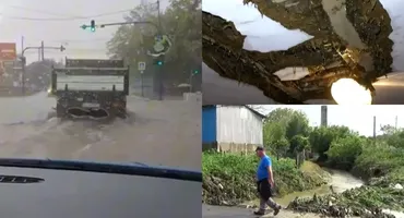A fost potop în România! Mașini distruse, oamenii se tem că rămân pe străzi