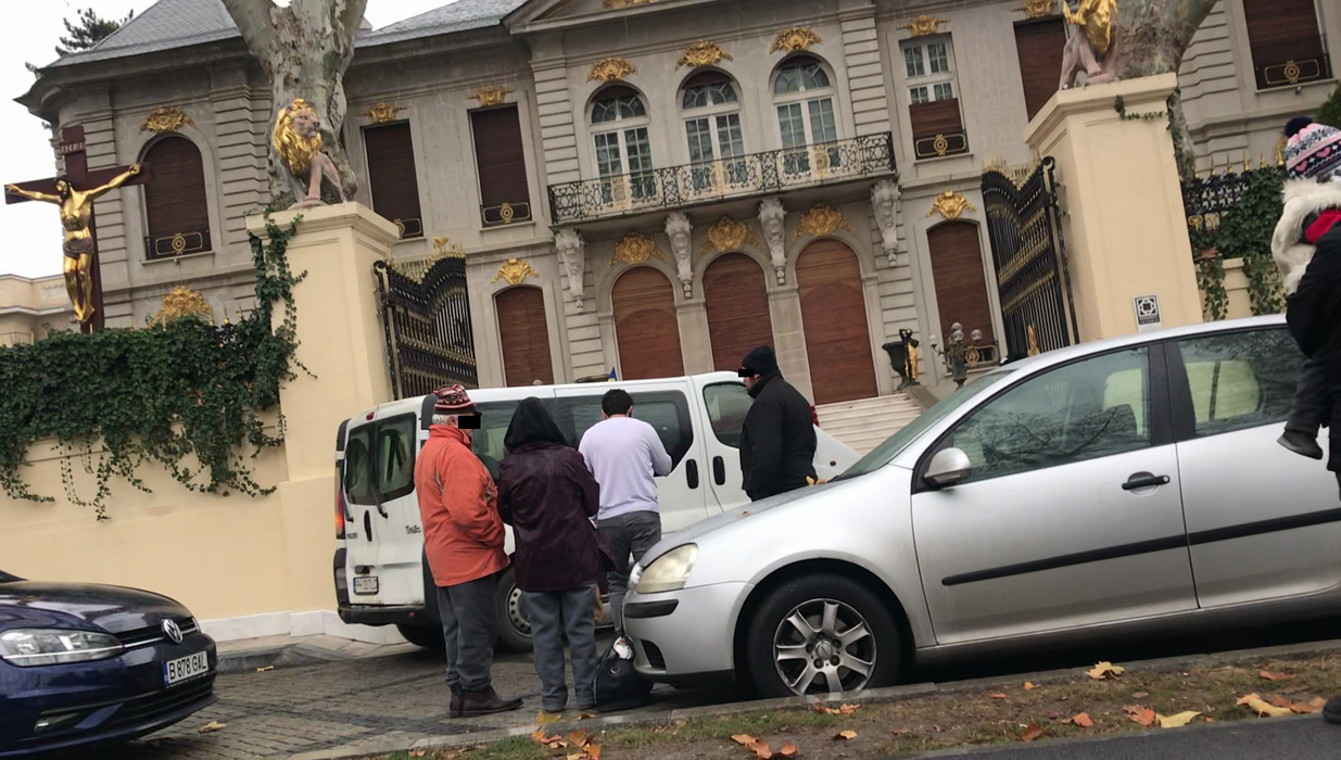 Ionuț Luțu, cancelarul lui Gigi Becali, și-a deschis ”punct de lucru” la poarta Palatului din Aleea Alexandru!
