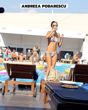 Andreea Podărescu și-a uitat, clar, fostul iubit. A făcut un adevărat show la piscină