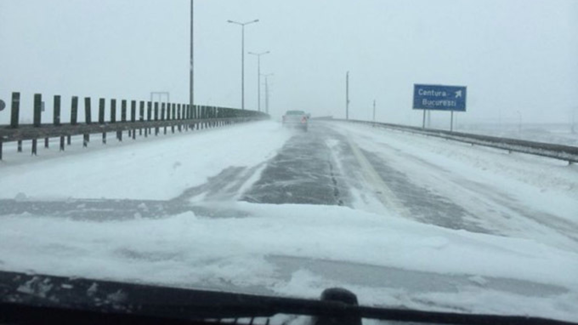 Circulatie îngreunată pe A2 şi A3, DN3-blocat