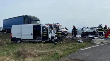 Accident grav pe DN1! Două persoane au murit și alte două au fost transportate în stare gravă la spital